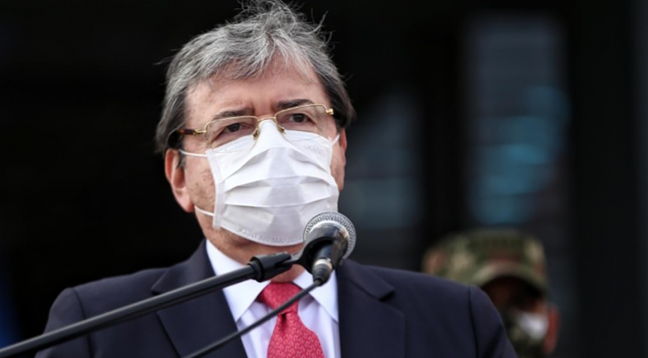 Zona Cero El Ministro de Defensa, Carlos Holmes Trujillo, dio positivo para Covid-19 tras una visita en Santa Marta.
