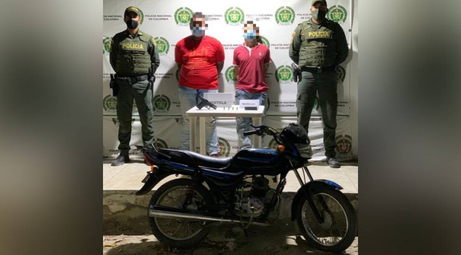 Venezolanos capturados por homicidio de alias 'Can' en Pescaíto.