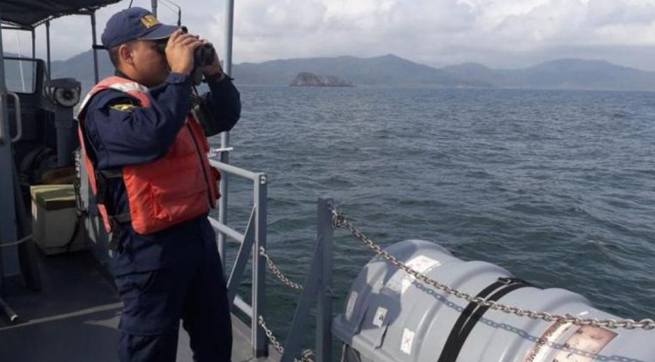 Armada Nacional La embarcación naufragó en el corregimiento de Zapzurro.