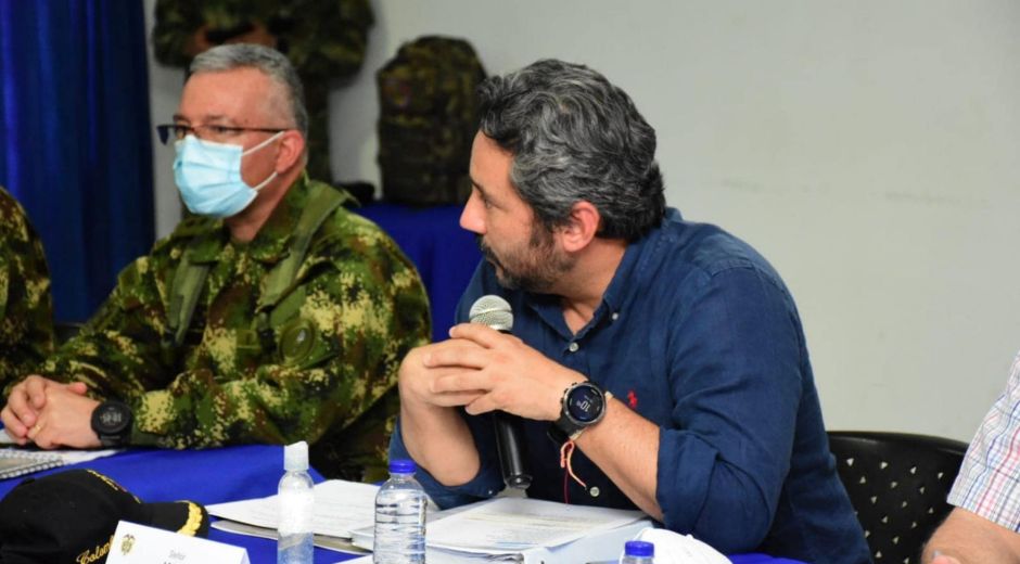 Seguimiento Viceministro de Defensa, Jairo García.