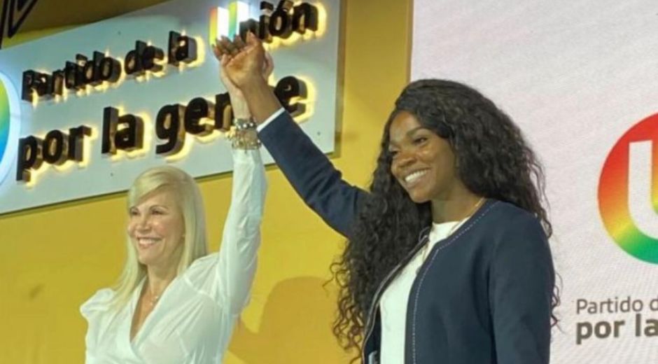 Twitter Dilian Francisca Toro y Caterine Ibargüen.