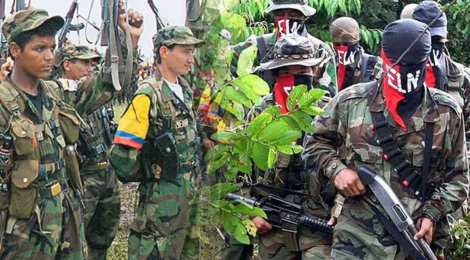 Farc y ELN.