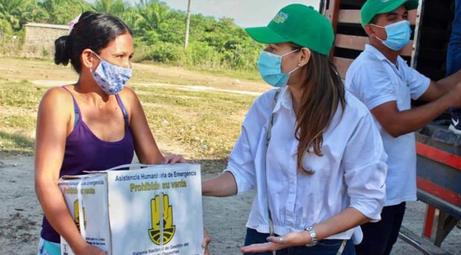 Ana María Ramírez, dio positivo para Covid-19. 