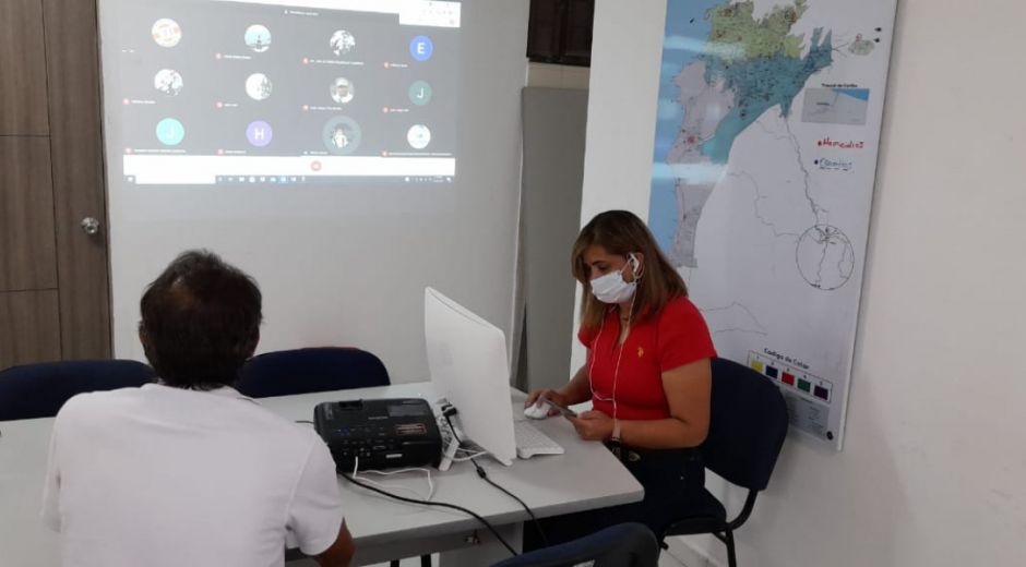 En mesa técnica, la Secretaría de Seguridad del Distrito coordinó visita a la reserva El Dorado.