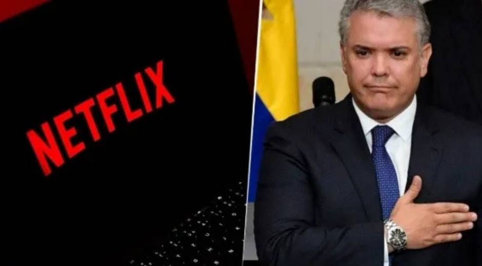 Iván Duque y la llegada de Netflix a Colombia. cortesía