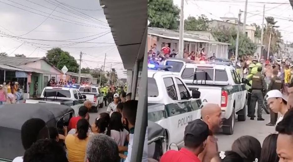 Facebook RBN Noticias La balacera se presentó en el municipio de Malambo.