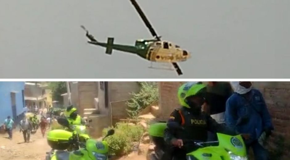 Búsqueda en Santa Marta.