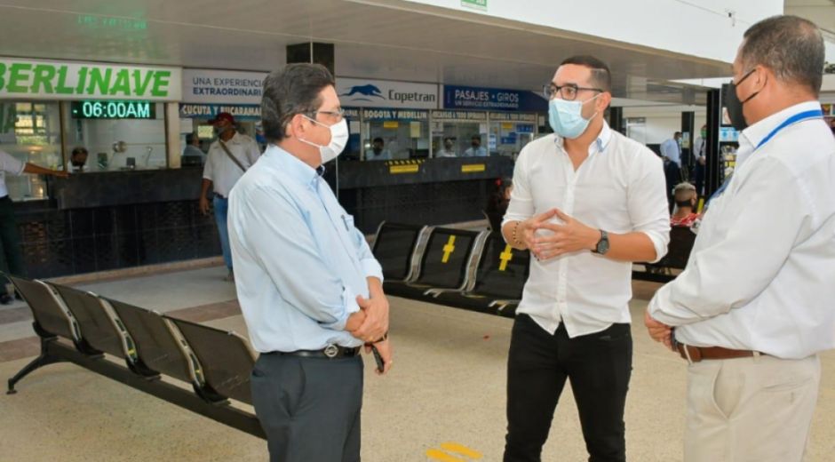 Archivo Ernesto Mario Castro estuvo durante ocho meses al frente de la Terminal de Transporte.
