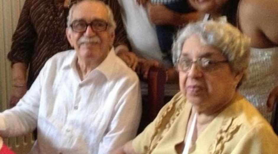 'Gabo' y su hermana Magarita.