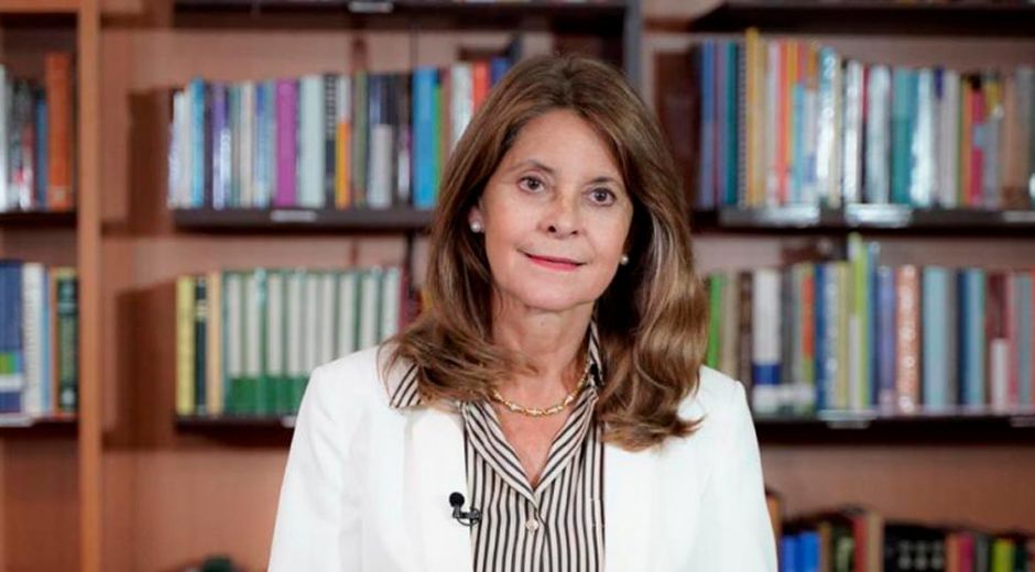La vicepresidenta y Canciller, Marta Lucía Ramírez