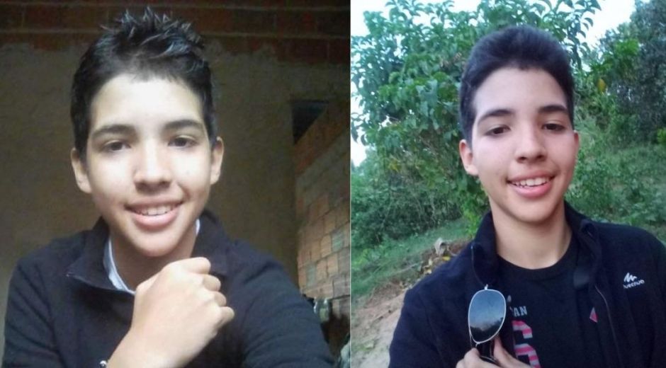 Erick José Ortiz Caro de 16 años.