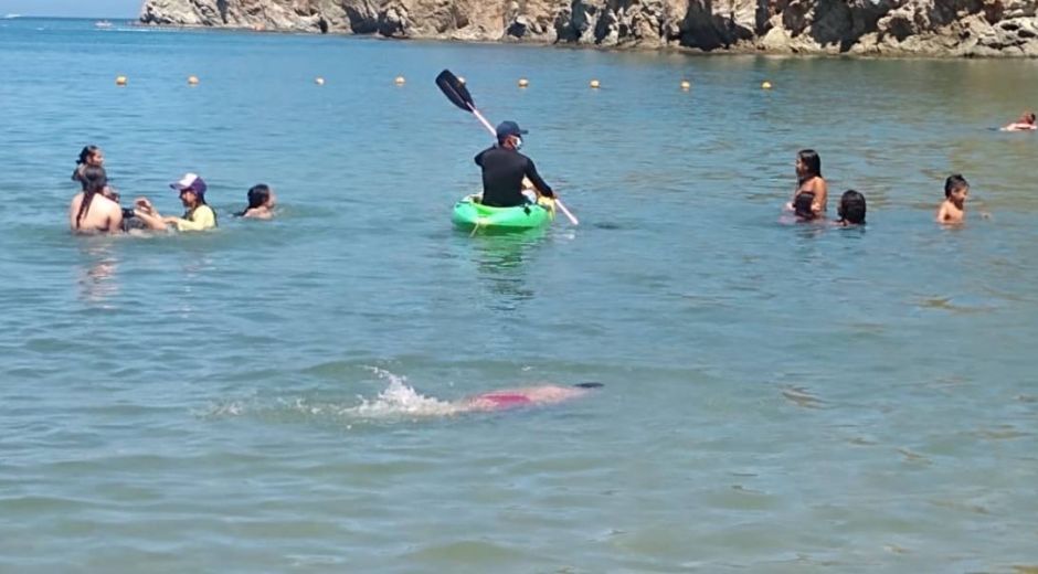 Turistas en balnearios de la ciudad.