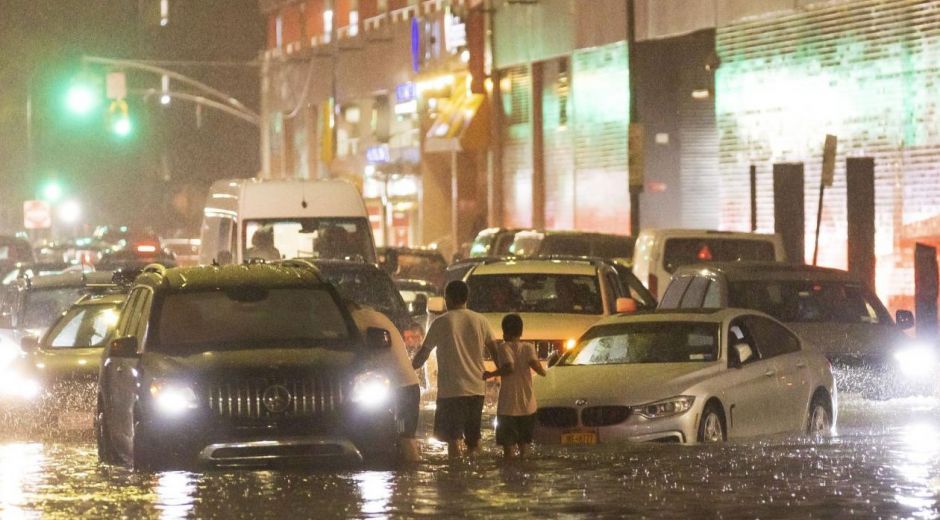 Paso de 'Ida' por Nueva York.