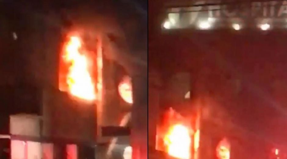 Incendio en el Hospital de Villavicencio.