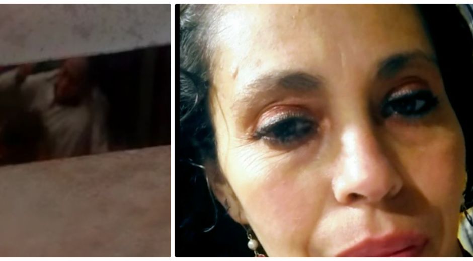 La mujer de la derecha es Leidy Ortega, la misma que agredió a las dos bebés y quedó registrada en videos. 