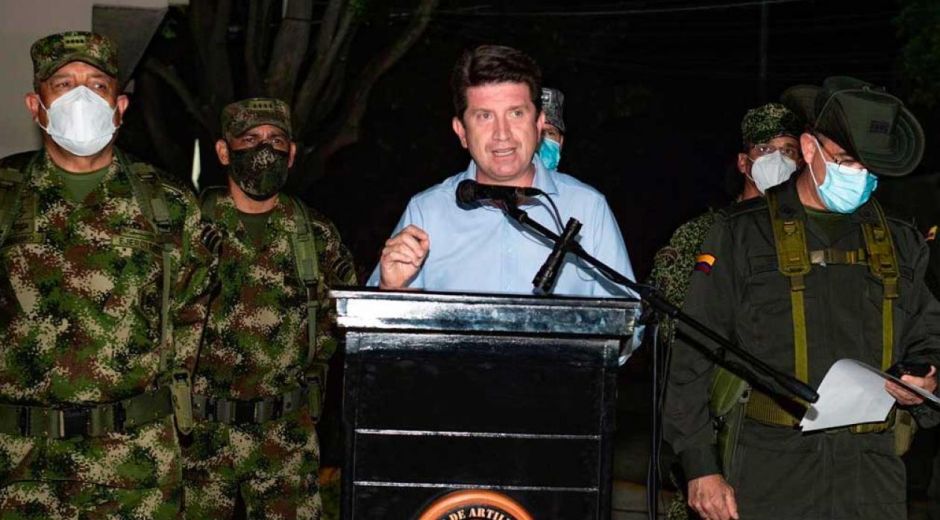 El ministro de Defensa, Diego Molano.