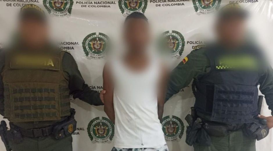 Policía del Magdalena Alias 'El Sambranero'.