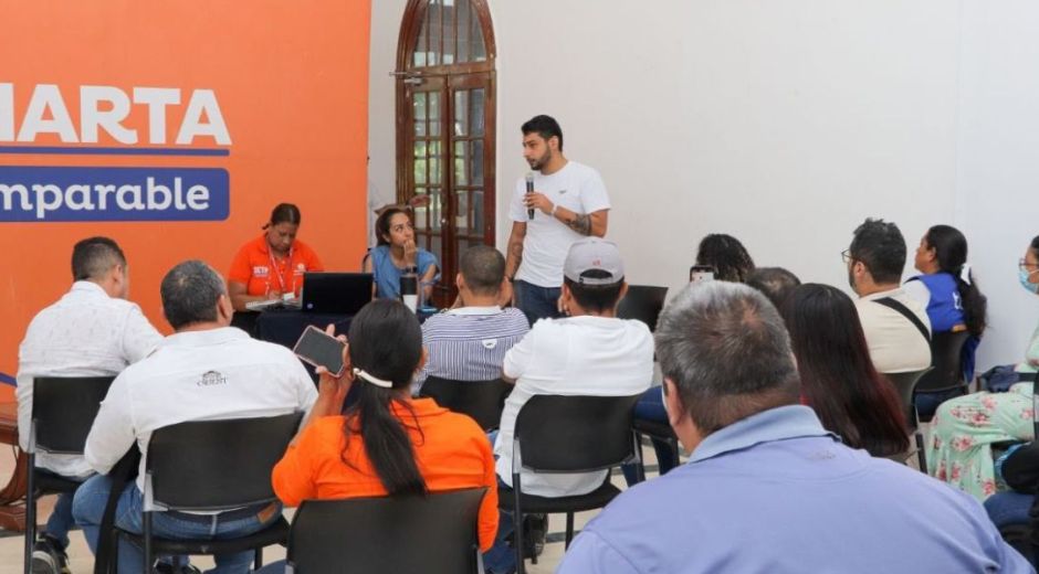 Alcaldía diálogos con comerciantes