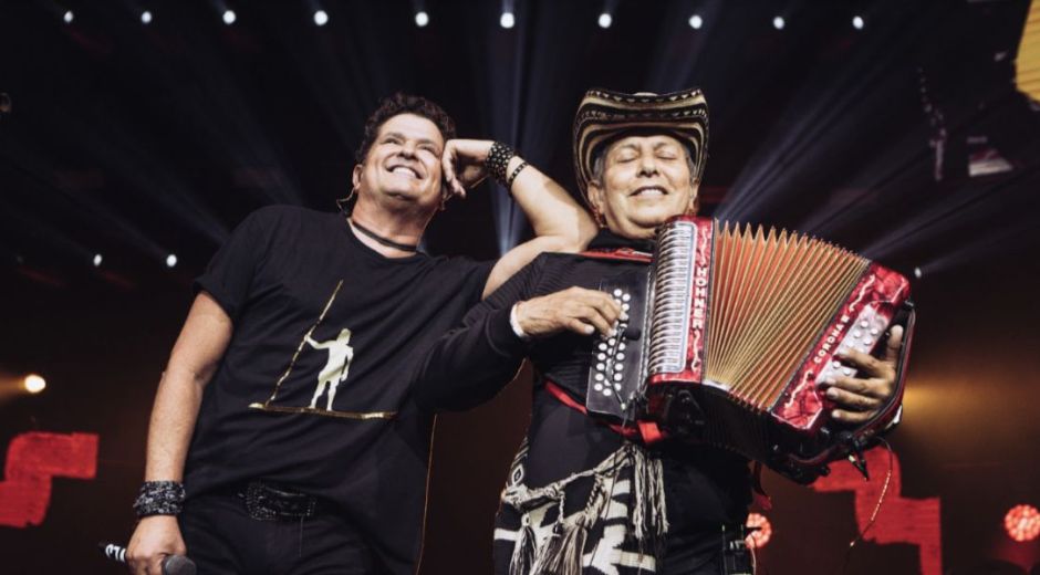 Carlos vives y Egidio Cuadrado