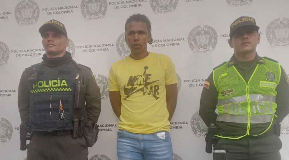 Policía Metropolitana de Santa Marta Luis Manjarrez Rivera.