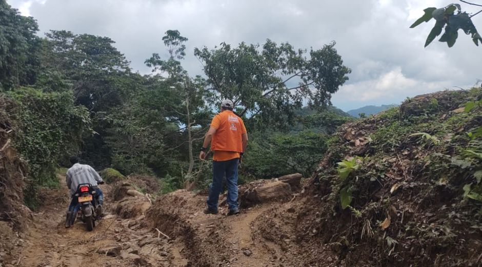 Un grupo especial se trasladó hasta el sitio para evaluar el impacto y daños causado.