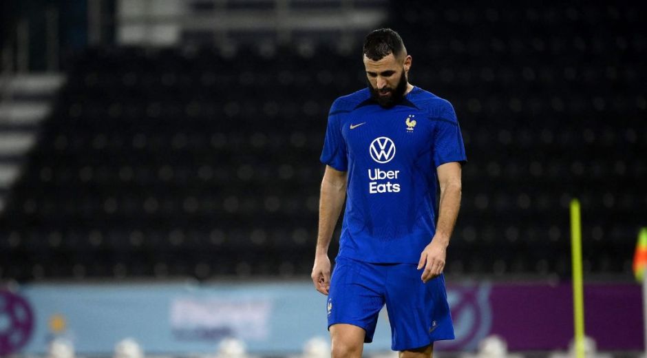 El Mundo Benzema sufrió un desgarro a la altura del cuádriceps de la pierna izquierda.
