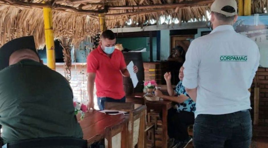 Corpamag inició controles en restaurantes y mercados. 