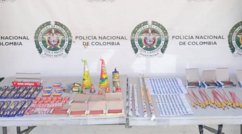Policía Metropolitana de Santa Marta Incautaciones.