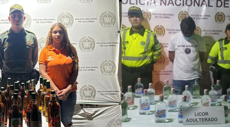 Incautación de licor. 