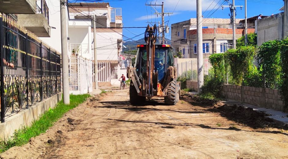 Trabajos en el Portal de Las Avenidas