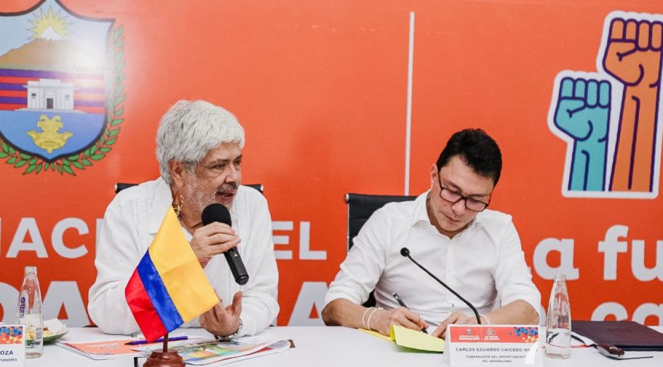 Gobernación del Magdalena El gobernador Caicedo y el jefe ministerial se comprometieron a liderar un encuentro interinstitucional.