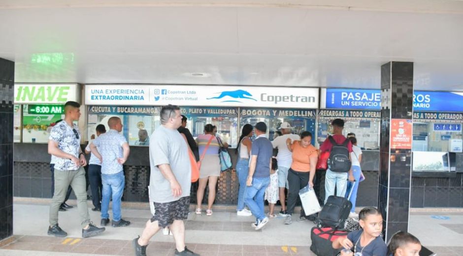 Gobernación del Magdalena Desde la Terminal de Transporte de Santa Marta se ha trabajado para garantizar la seguridad de los usuarios.