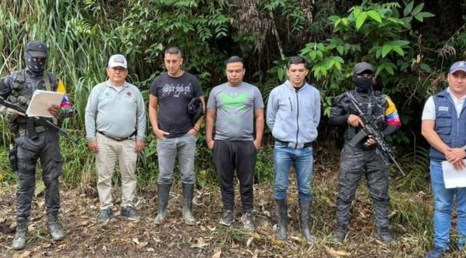 Cortesía. Policías secuestrados