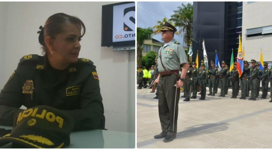 Archivo Sandra Vallejos fue comandante de la Policía, mientras Francisco Gélvez era el operativo.
