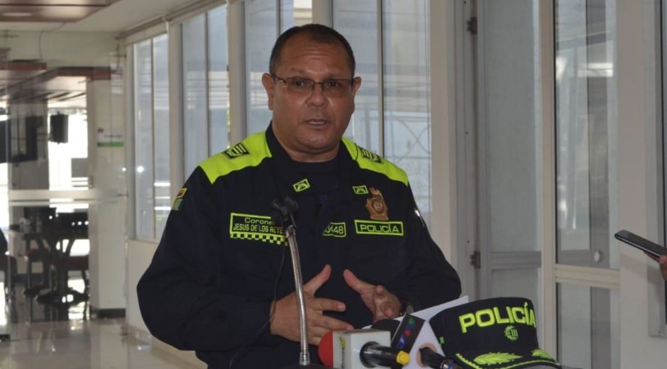 La información la dio el comandante de la Policía Metropolitana.