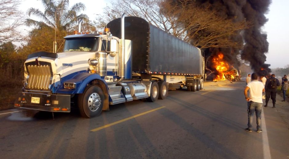 El accidente dejó un muerto.