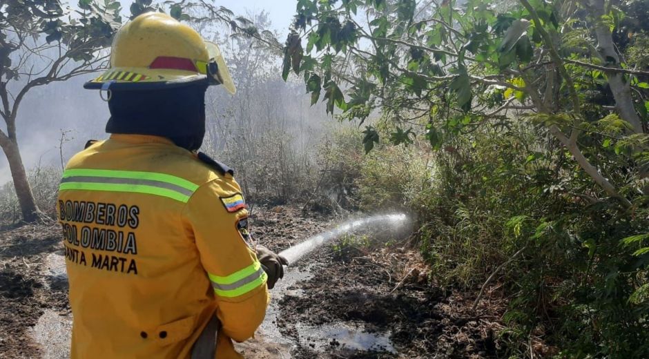 Incendios de cobertura vegetal.