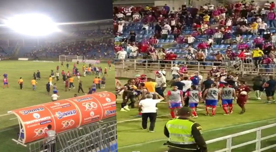 Bochornoso escenario lo registrado en la noche del martes.