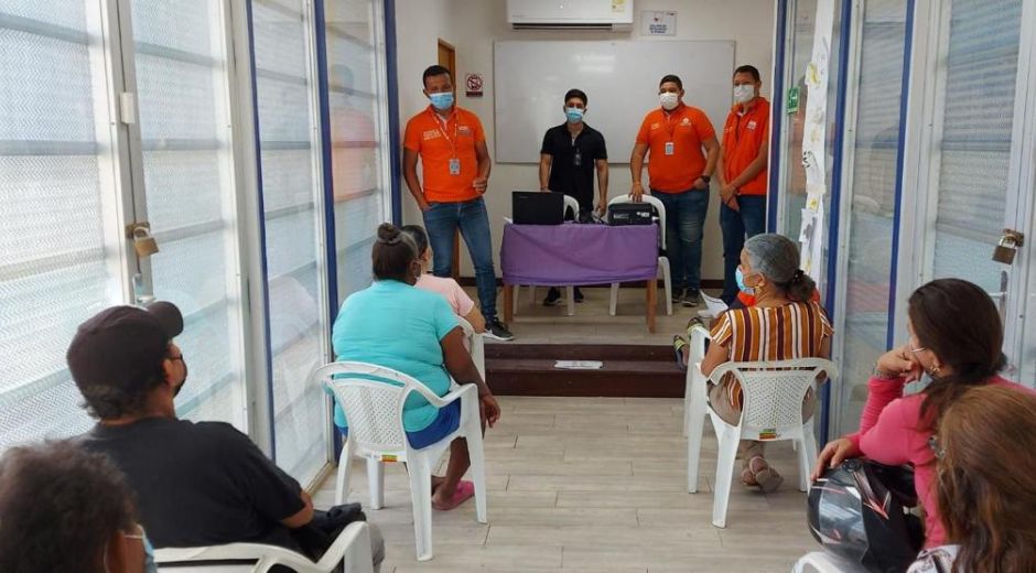 El Distrito está recorriendo los diferentes sectores de la ciudad.