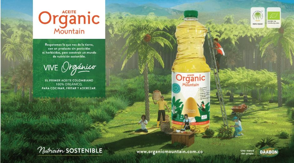 Su nombre es Aceite Organic Mountain. 