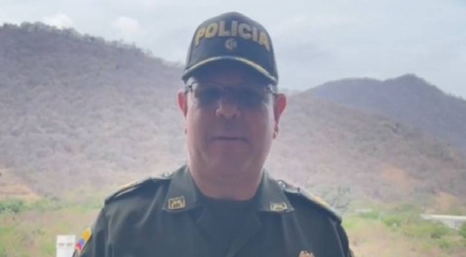 Captura de Video. La Policía entregó el reporte.