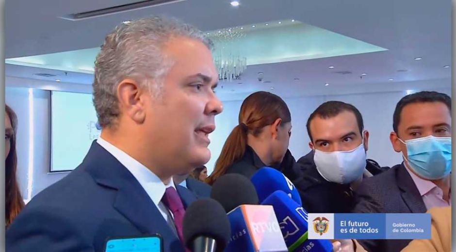 Presidente Duque. 
