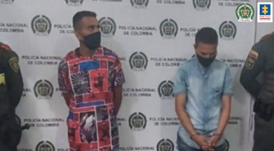 Jhon Edwin Guarnizo y Johan Sebastián Prieto.