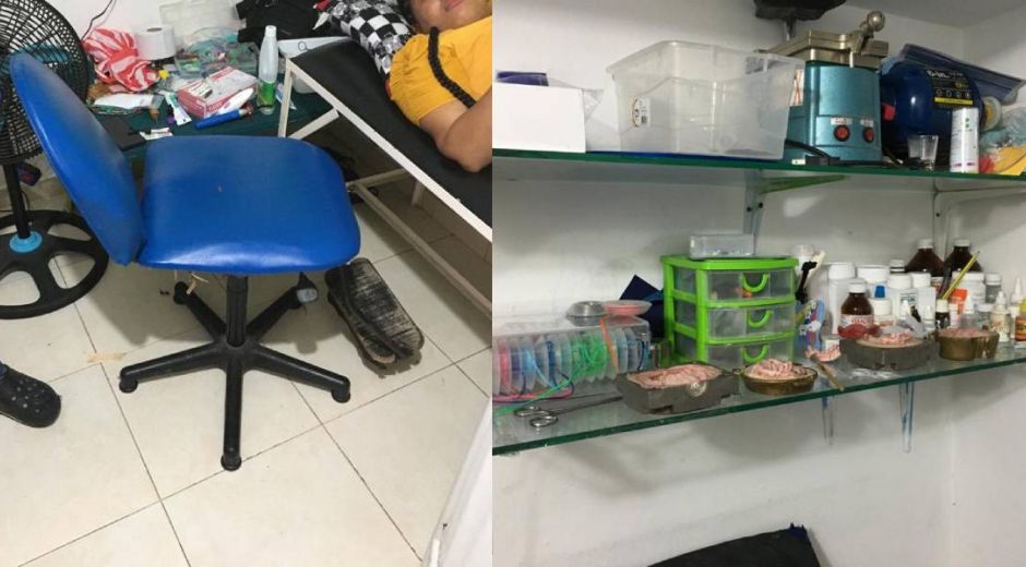 Alcaldía Consultorio clausurado en Santa Marta.
