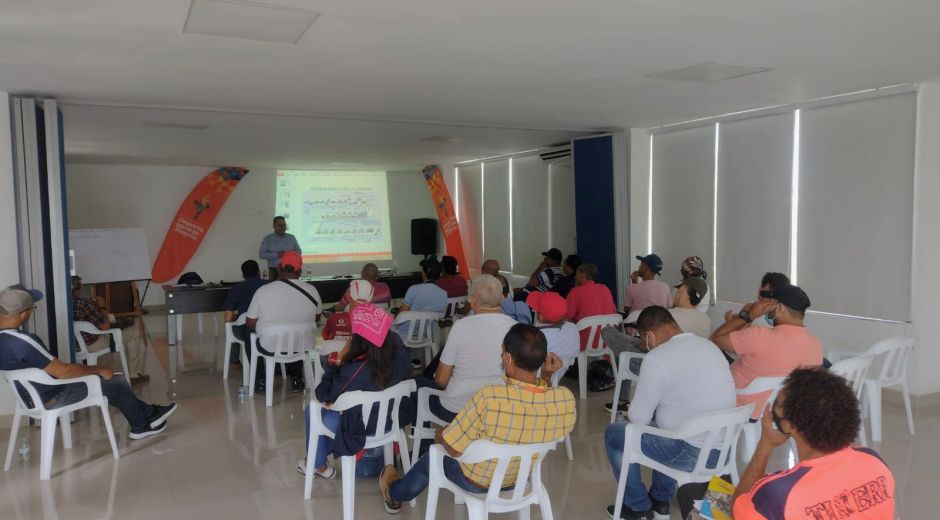 La actividad se cumplió durante tres días en el auditorio de la Central de Transportes de Santa Marta.