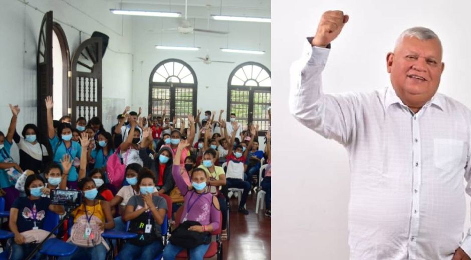 Seguimiento.co Alcaldía de Ciénaga respalda a los estudiantes del Infotep.