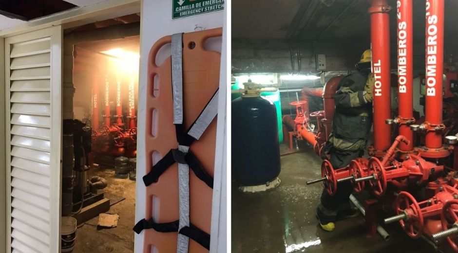 Cuerpo de Bomberos Santa Marta Lugar de los hechos
