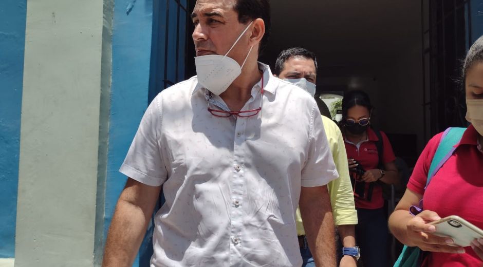 Seguimiento.co Jaime Noguera acudió a la Contraloría del Magdalena este viernes.