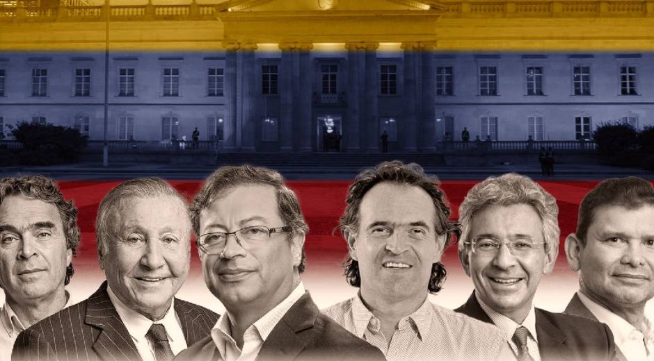 Candidatos presidenciales.