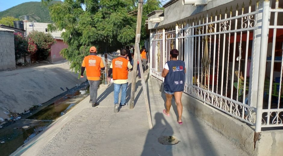 Las primeras jornadas se llevaron a cabo en compañía de voluntarios miembros del Comité Barrial Samario.